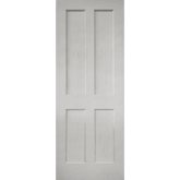 White Primed Oak Essex Internal Door